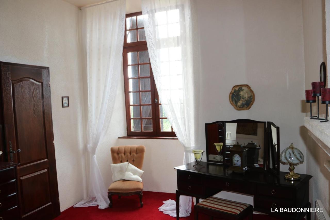 Chambre D'Hote Manoir De La Baudonniere Monsireigne Luaran gambar